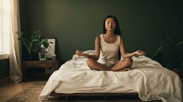 Editorial illustration for How to Create a Mindful Pause Ritual at Home