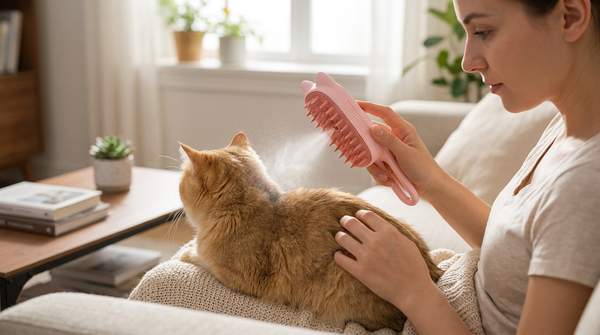 Pet Hair Spray Brush From Everything You Need for Cats, Dogs, and Loose Fur